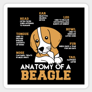 the regal beagle Sticker